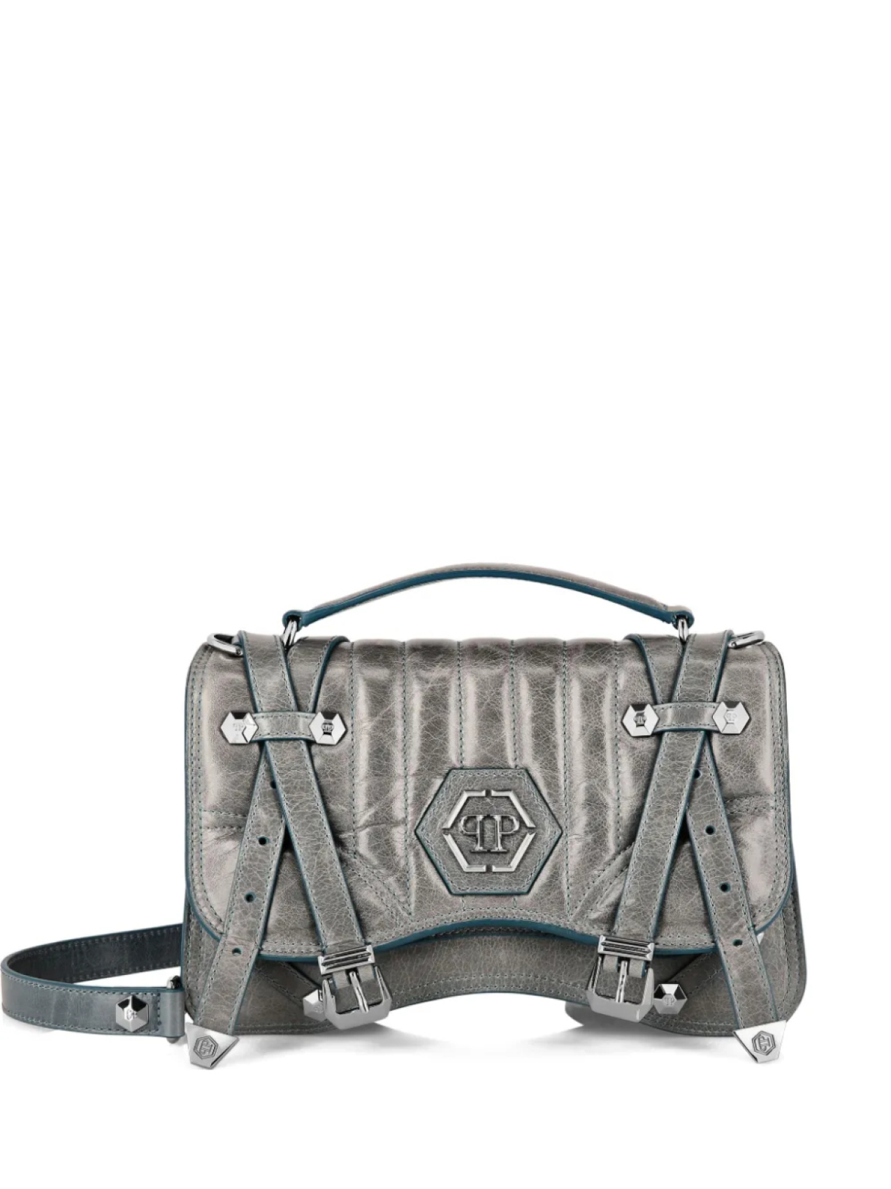 

Средняя поясная сумка Crackle Philipp Plein, серый