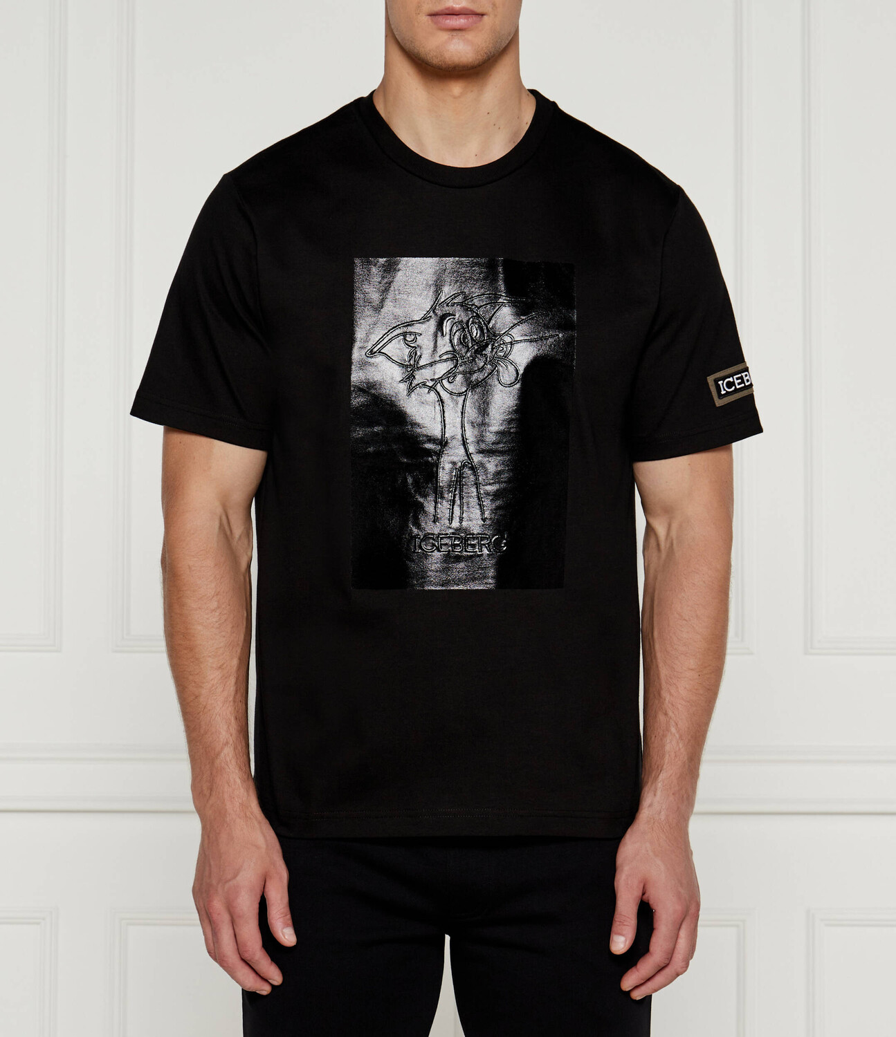 

Футболка Iceberg Oversize fit, черный