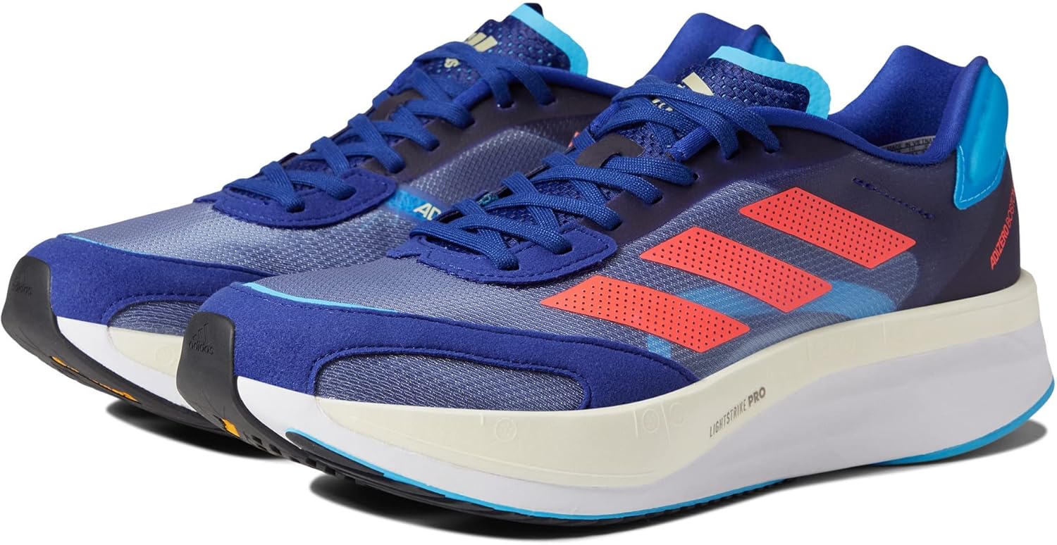 

Кроссовки для бега унисекс Adidas Adizero Boston 10, Legacy Indigo/Turbo/Sky Rush