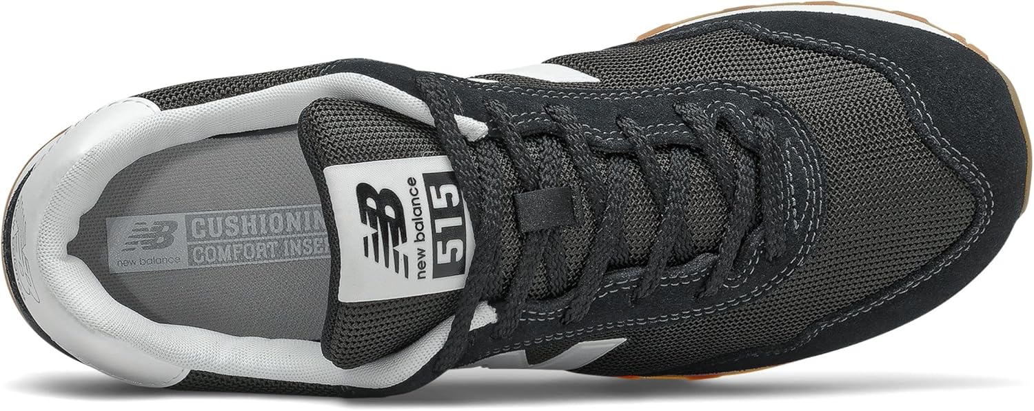 Мужские кроссовки New Balance 515 V3 Classic, Black/Nb White — фото 4