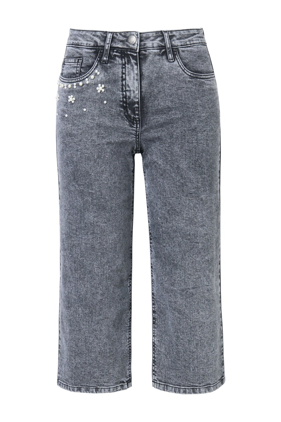 

Джинсы с широкими штанинами MIAMODA, Anthracite