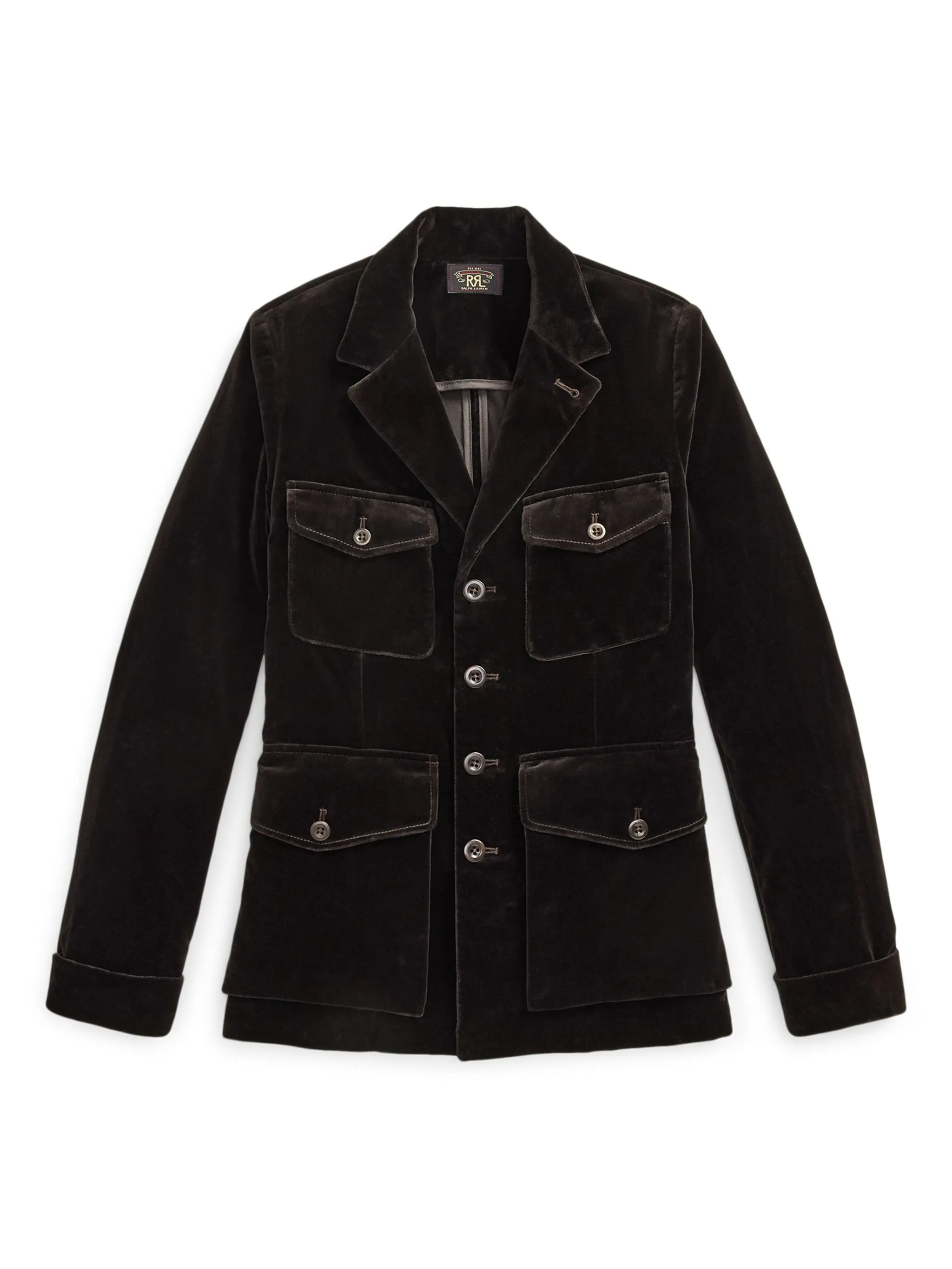 

Пиджак на пуговицах Ralph Lauren Rrl, коричневый