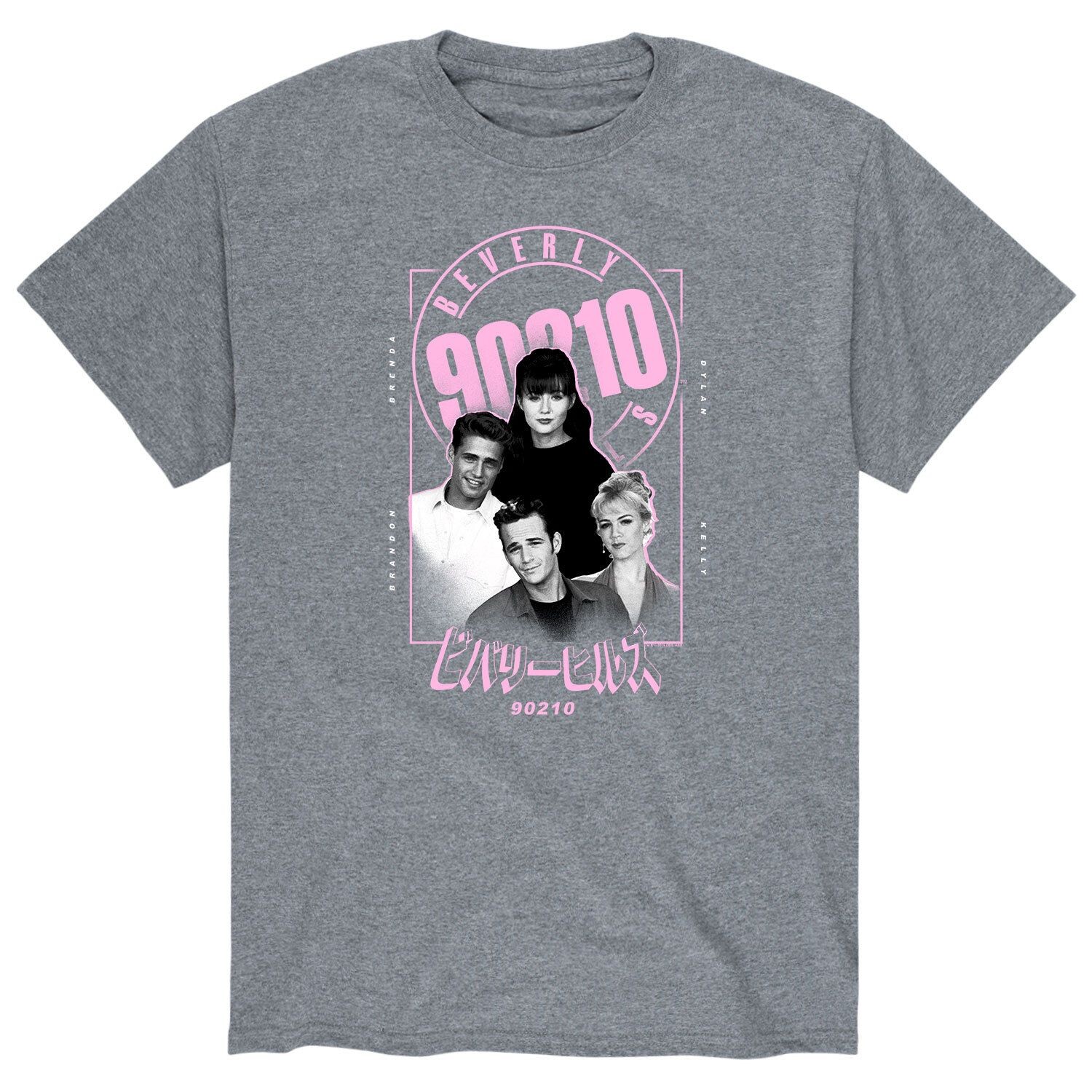 

Мужская футболка 90210 с кандзи Licensed Character