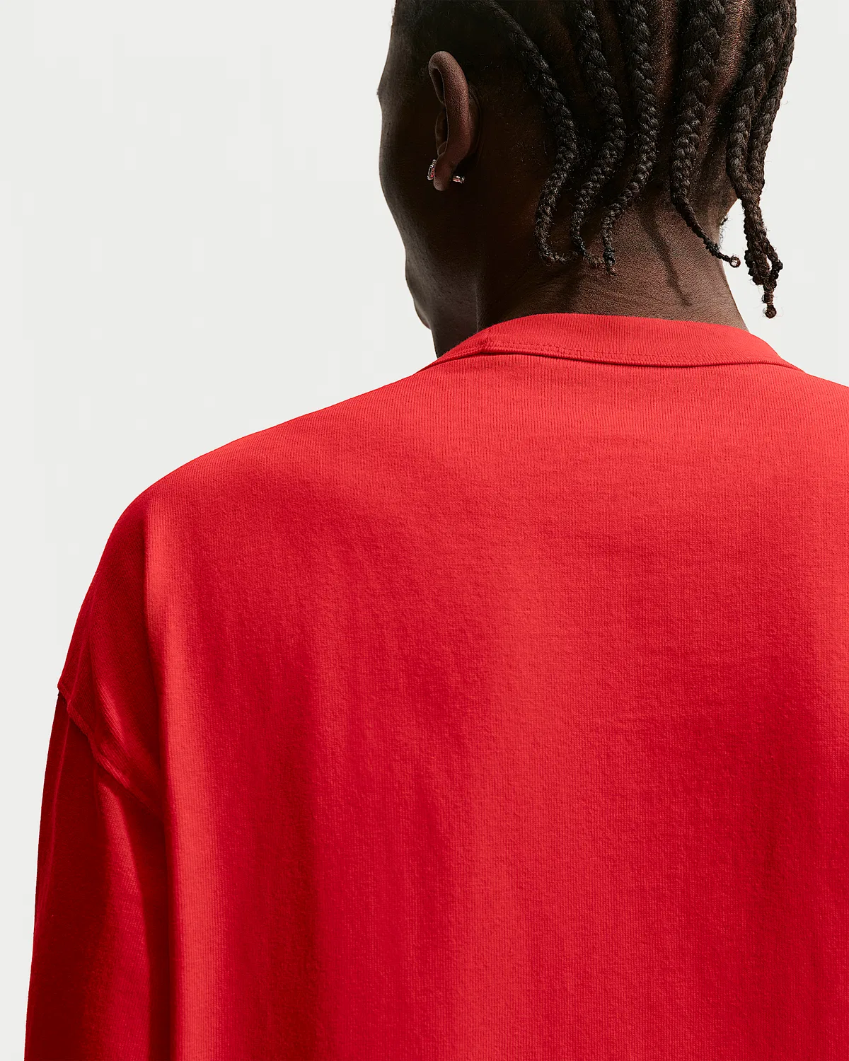 Мужская футболка с длинным рукавом Nike Sportswear Premium Essentials, University Red — фото 2