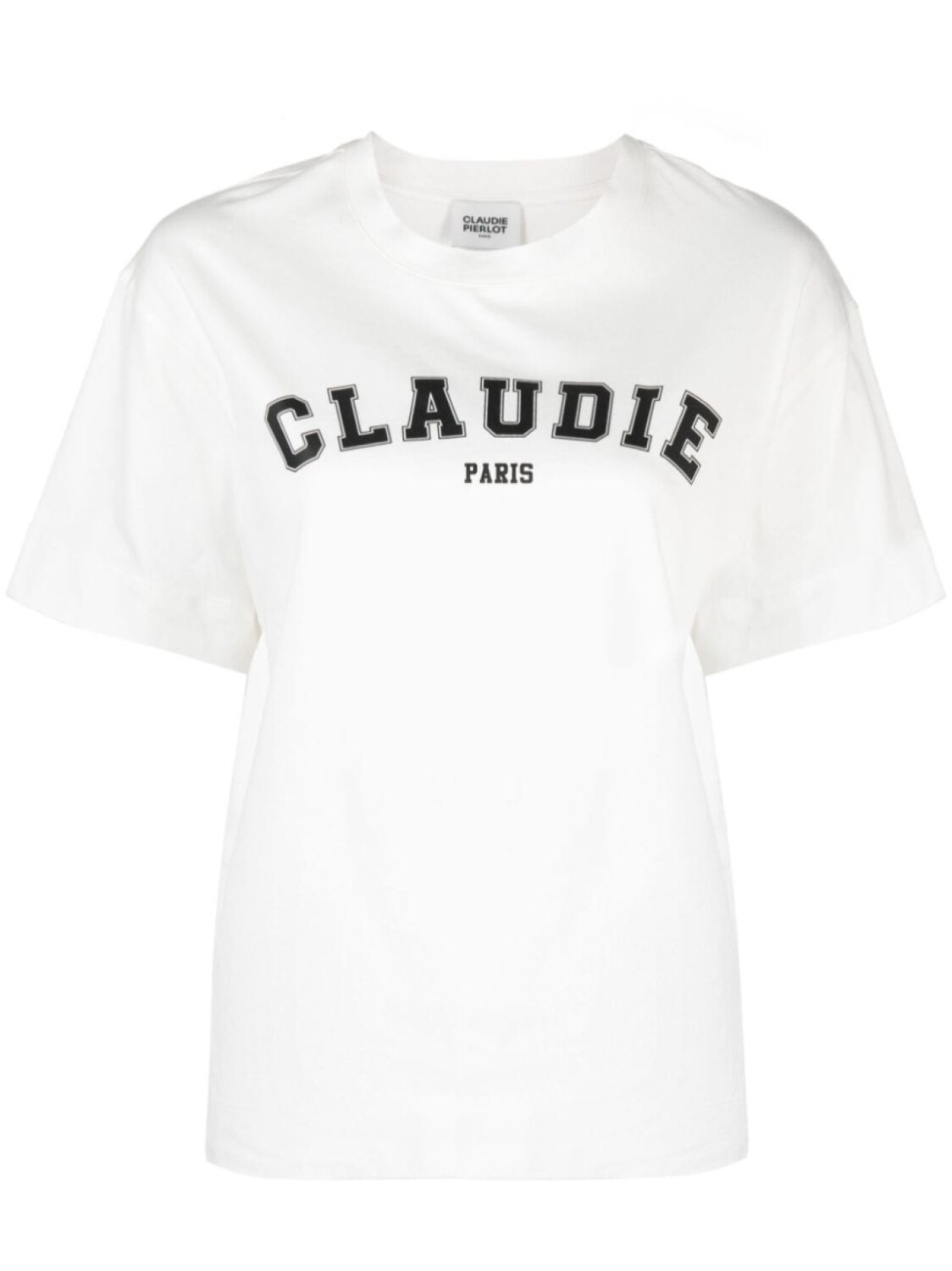 

Claudie Pierlot футболка с логотипом, белый