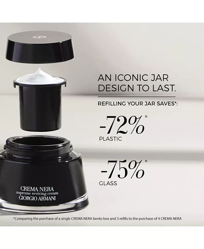Crema Nera Extrema Supreme Reviving Light, антивозрастной увлажняющий крем, 1,7 унции Giorgio Armani — фото 3