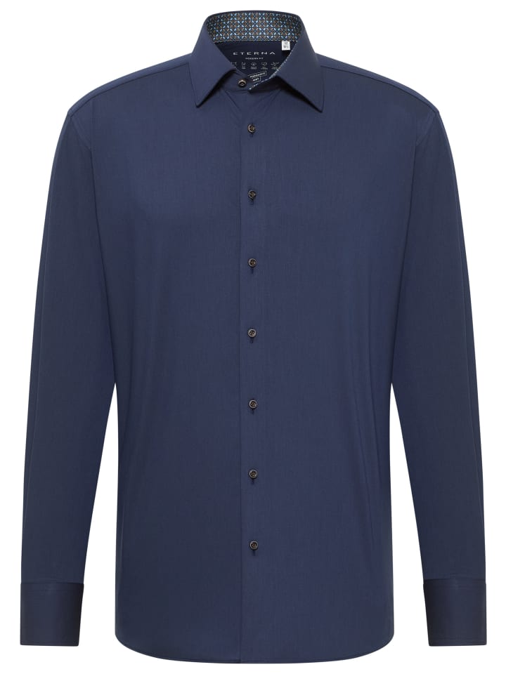 

Рубашка MODERN FIT темно-синего цвета Eterna