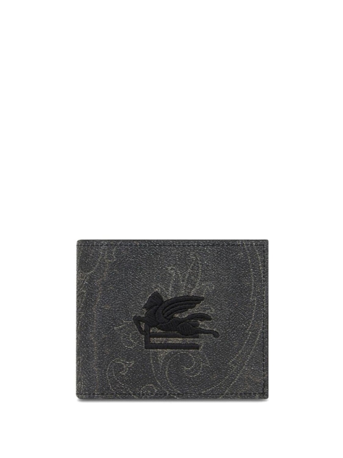 

Кошелек с принтом ETRO Pagaso, черный