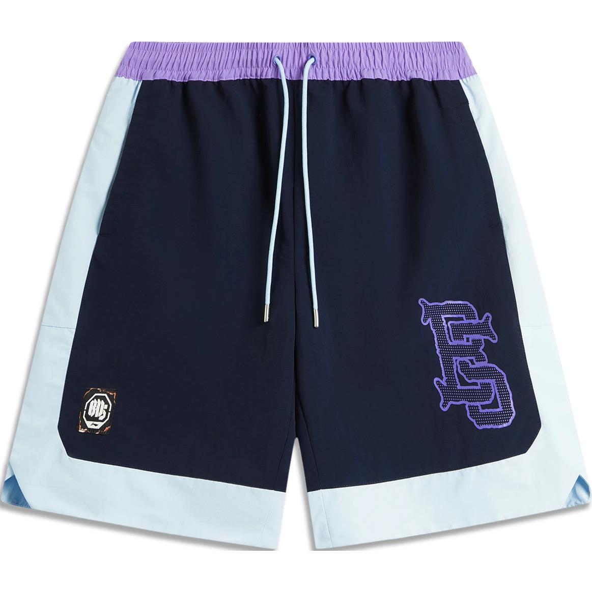 

Мужские спортивные шорты для баскетбола LiNing Dark Marine Blue/Sky Blue