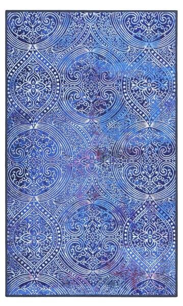 

Коврик для ванной Wecon Home Louis, 60x0,6x100 см, синий