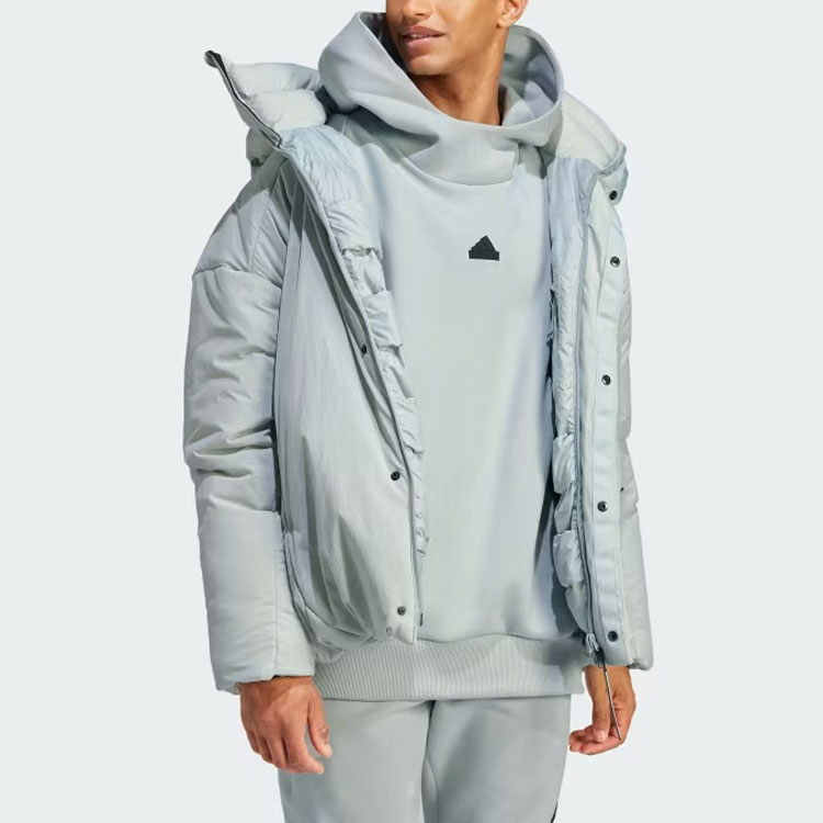 Курка Adidas Myshelter Cold.RDY, светло-серо-голубой — фото 3