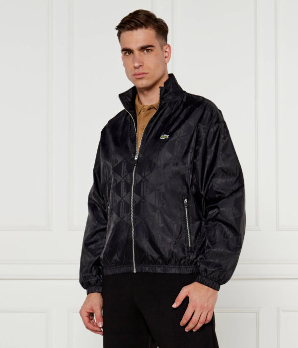 

Куртка Lacoste Regular Fit с карманами на молнии, черный