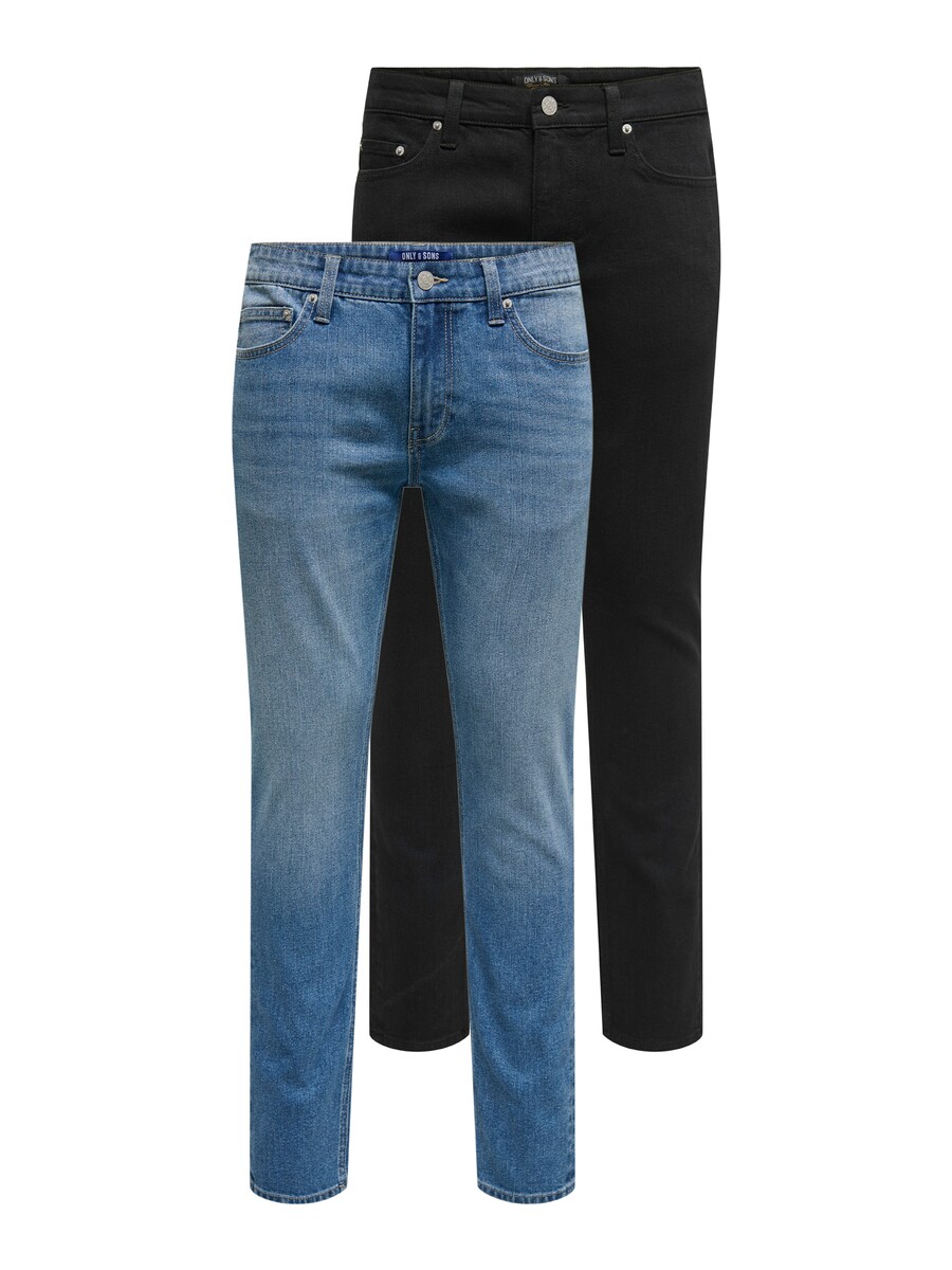 

Узкие джинсы Only & Sons ONSWARP, Blue Denim/Black