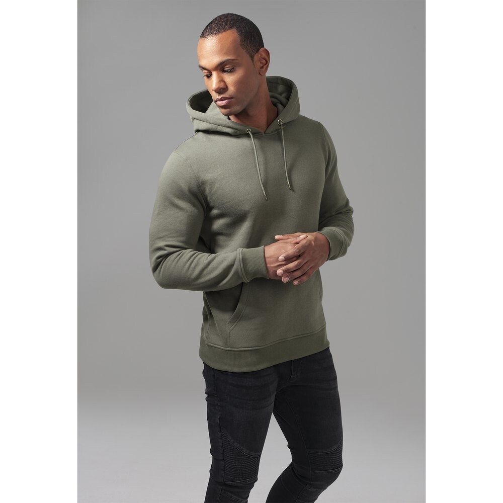 

Толстовка Urban Classics Terry Basic, зеленый