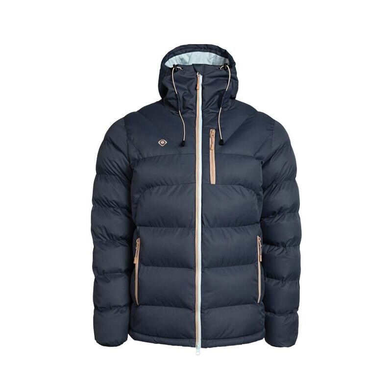 

Мужской пуховик Izas, цвет dark blue/light blue