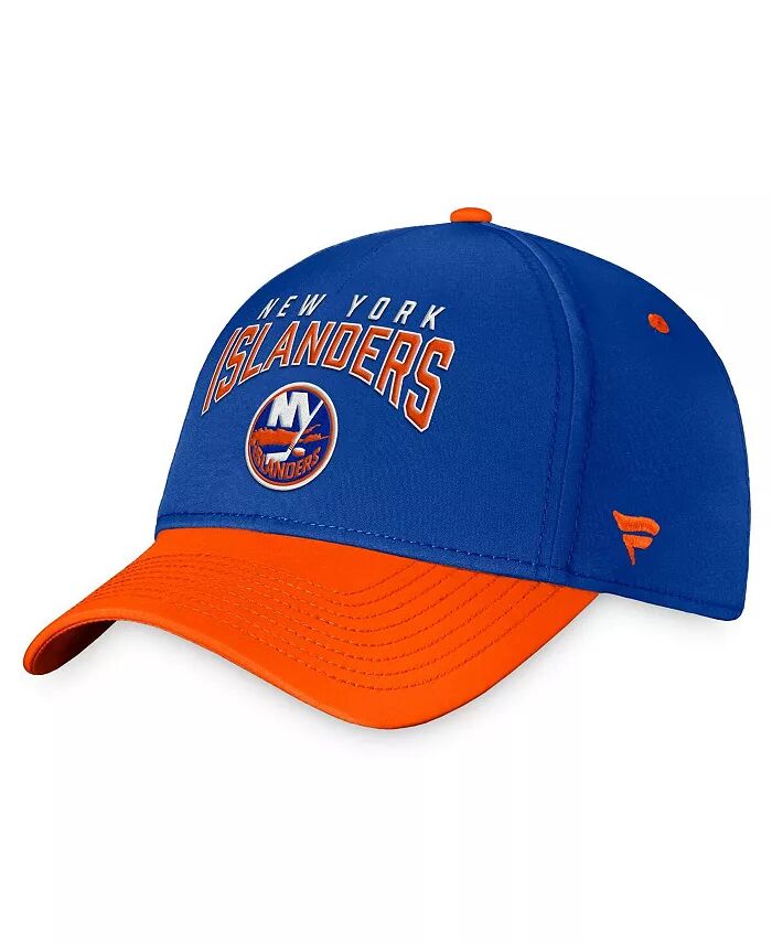 

Фирменная мужская королевская/оранжевая бейсболка New York Islanders Fundamental 2-Tone Flex Fanatics