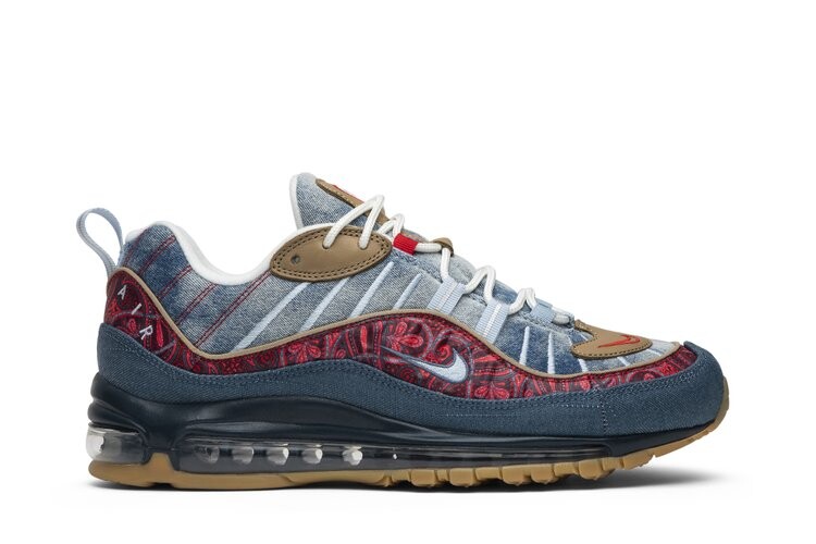 

Кроссовки Nike Air Max 98 'Wild West', синий