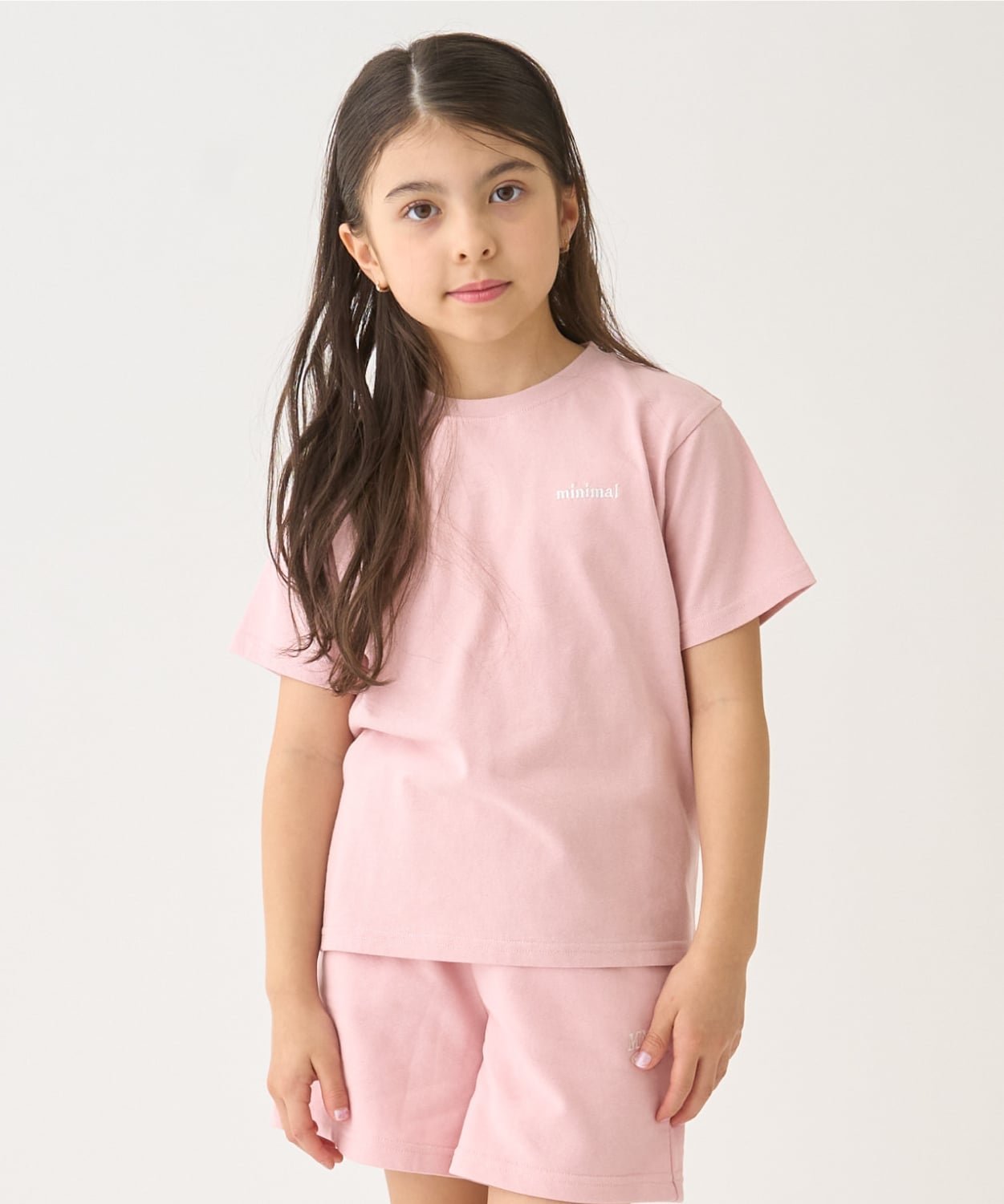 Футболка с коротким рукавом, C100/Устойчивая к пятнам/Плохая MINIMAL, Pink
