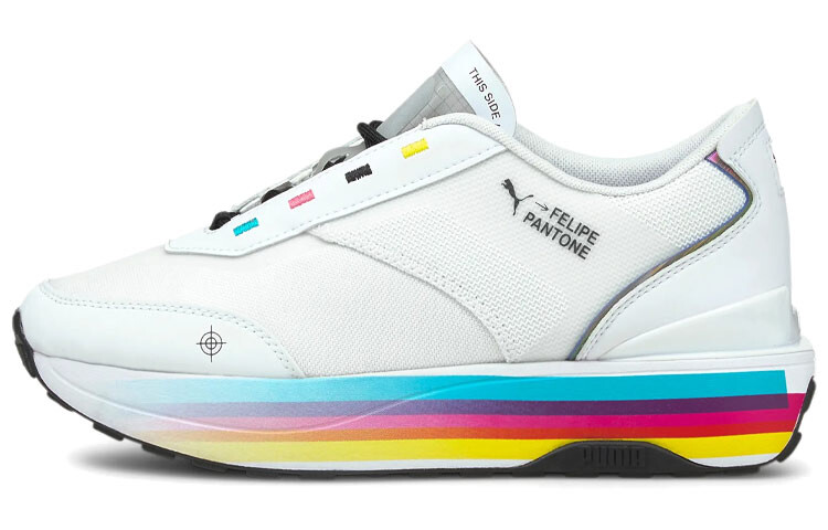 

Кроссовки Puma Cruise Rider Felipe Pantone White Women's, Белый, Кроссовки Puma Cruise Rider Felipe Pantone White Women's