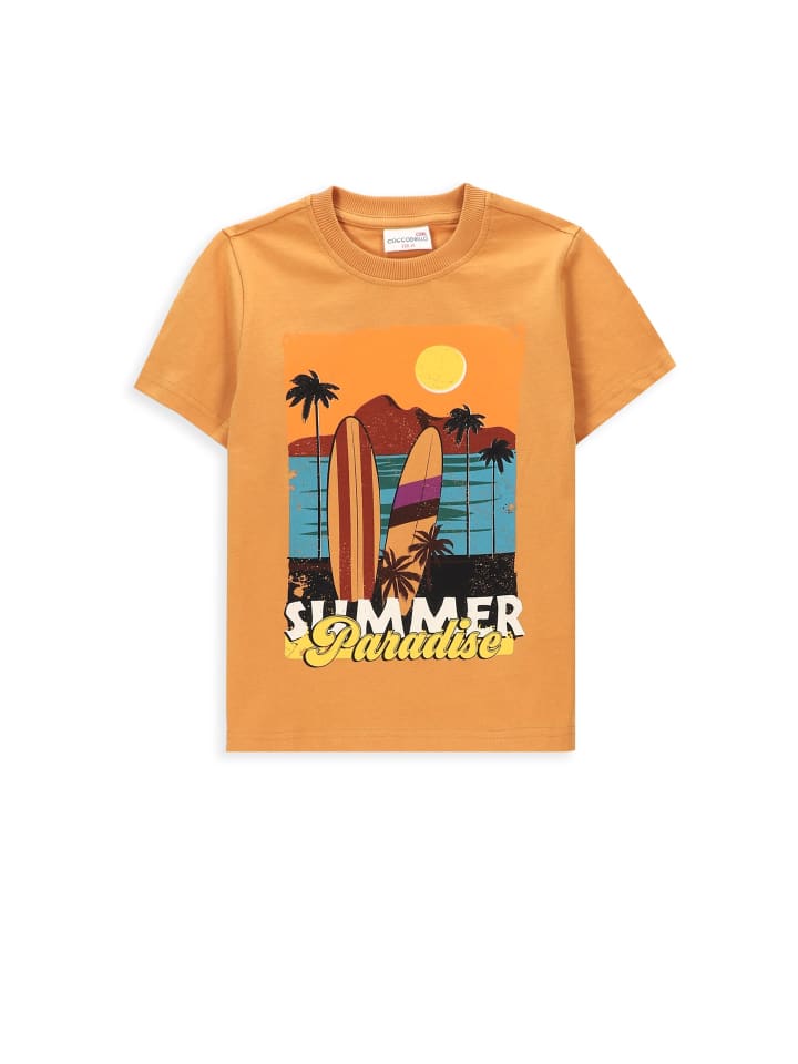 

Футболка Coccodrillo, коричневый