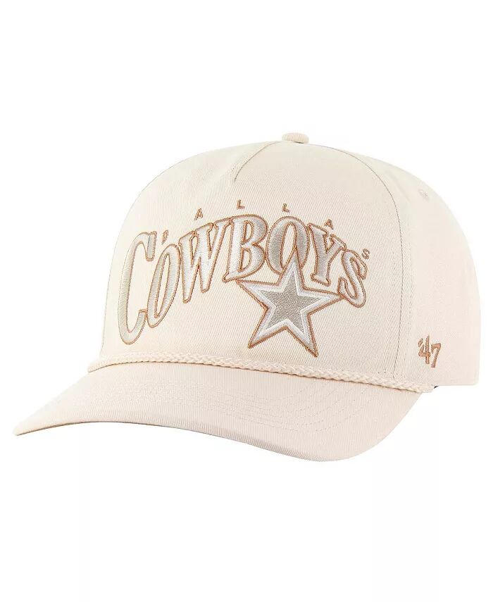 

Мужская натуральная шляпа Dallas Cowboys Wave Rope Hitch Adjustable Hat '47 Brand