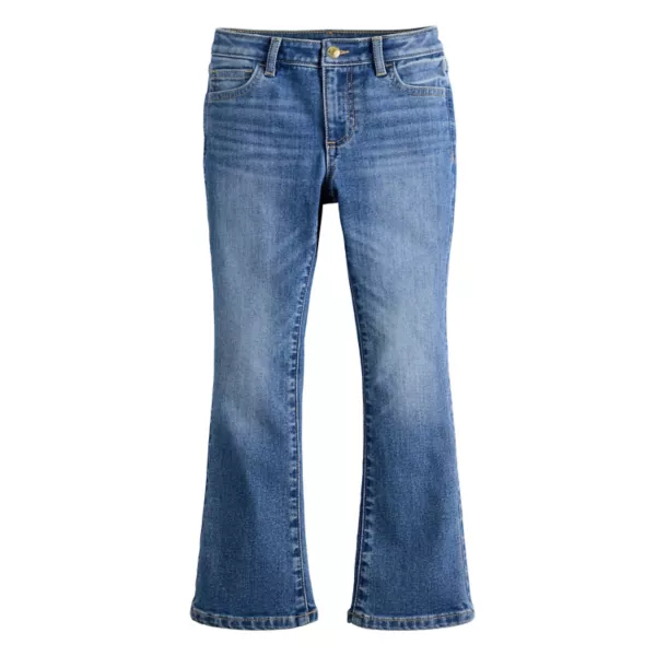 

Джинсы bootcut средней посадки для девочек 4-12 лет Jumping Beans, цвет medium wash