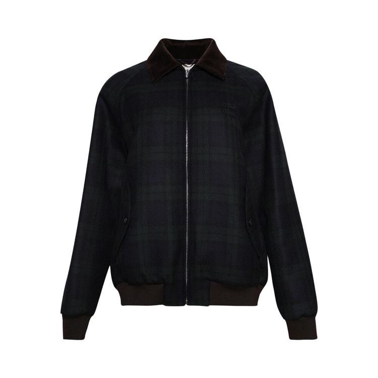 

Куртка Miu Miu Twill Check Jacket, Blue/Verde
