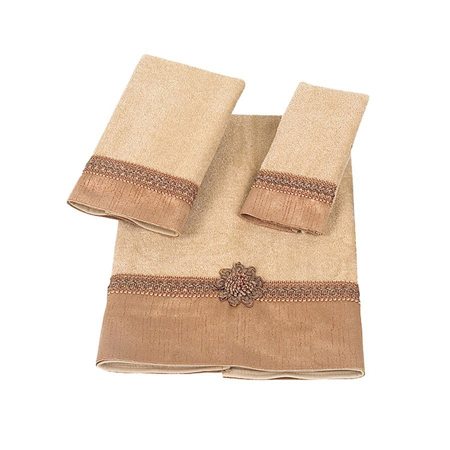 

Набор полотенец с плетеными манжетами Avanti Linens, 3 предмета