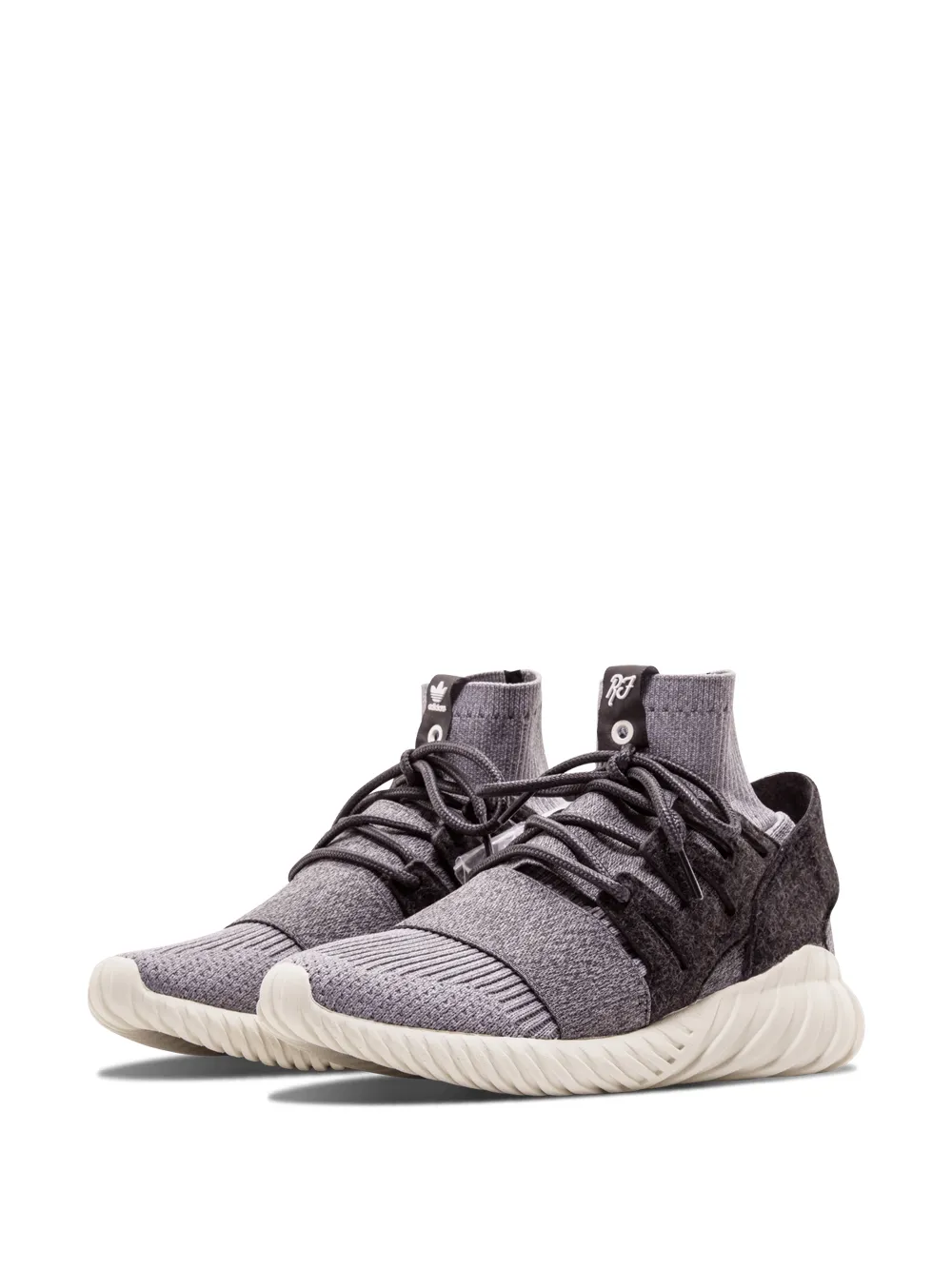 Кроссовки Tubular Doom Pk Kith Adidas, серый — фото 2