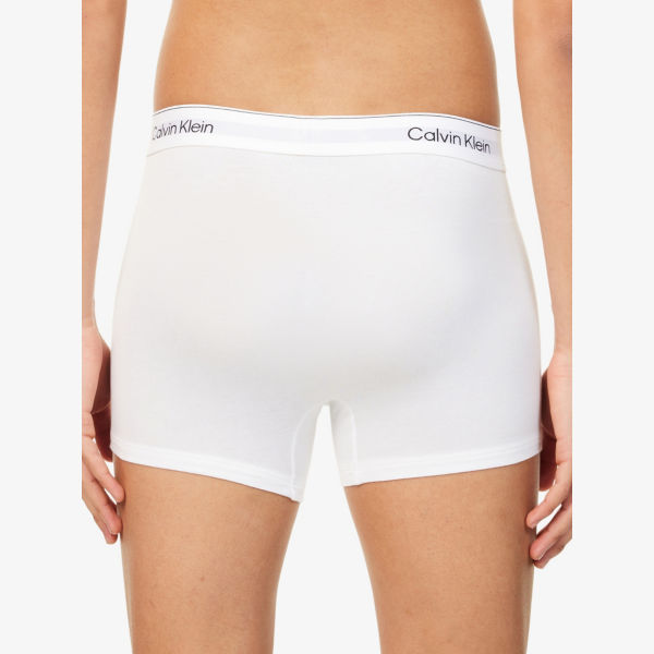 Трусы Icon Calvin Klein расслабленного кроя, белый — фото 3