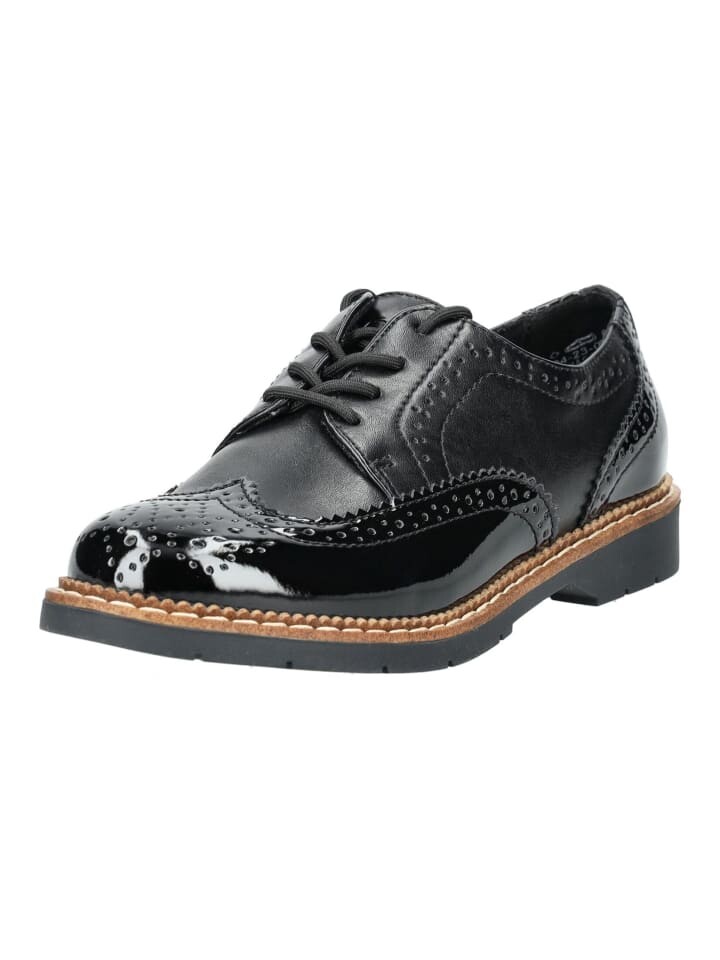 

Элегантные туфли на шнуровке SOLIVER RED LABEL Halbschuhe, черный