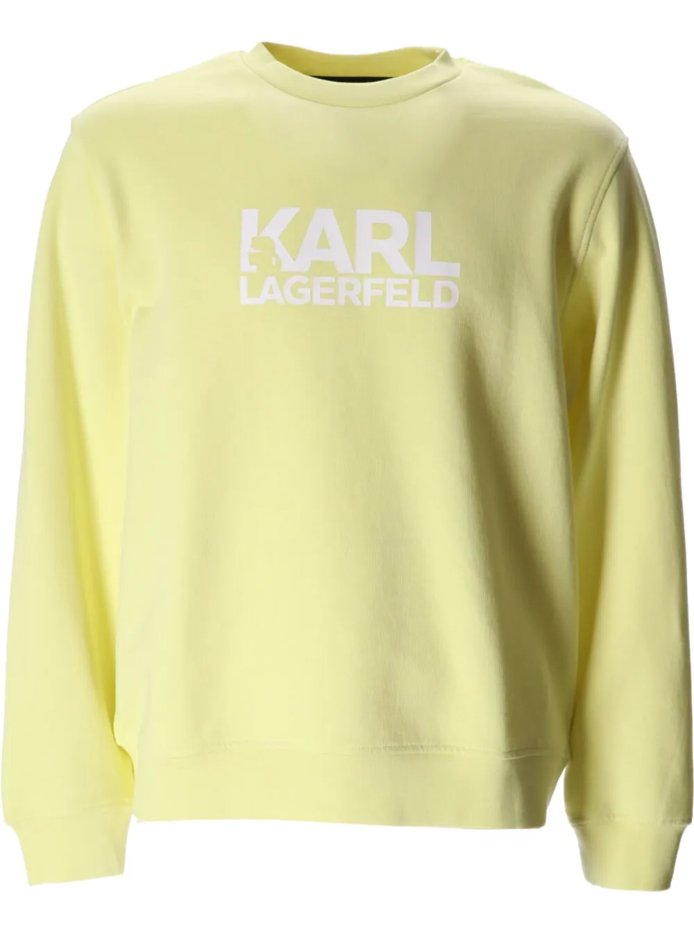 

Хлопковая толстовка KARL LAGERFELD, желтый