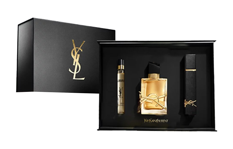 

Набор духов Waters Of Freedom парфюмерная вода EDP цветочные ноты три предмета SAINT LAURENT