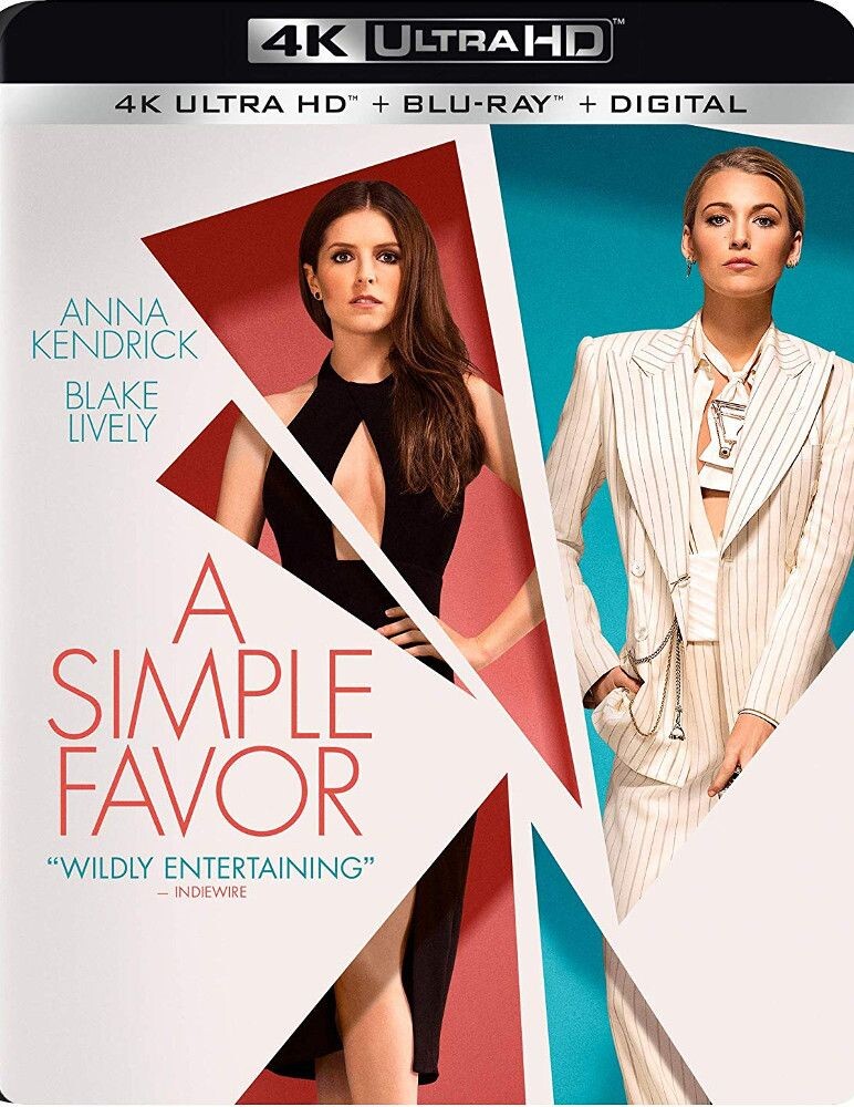 

Диск Blu-ray Simple Favor [4k Ultra Hd]