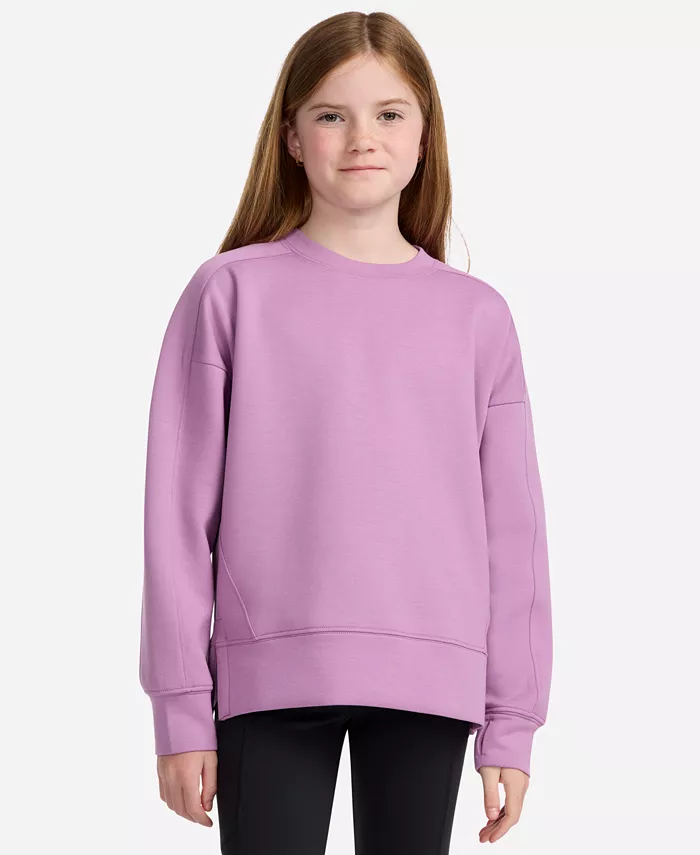 

Детская толстовка YPB Neo Knit с круглой горловиной Abercrombie Kids, фиолетовый