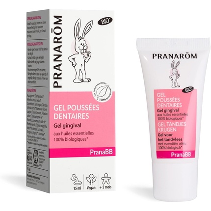 

Гель для десен Pranarom Science Prana BB при прорезывании зубов 15 г Pranarôm