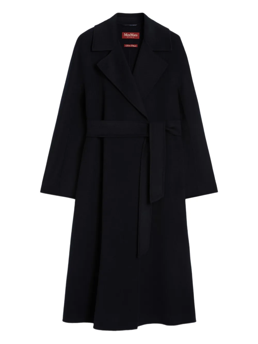 

Пальто с поясом Cles MAX MARA, синий
