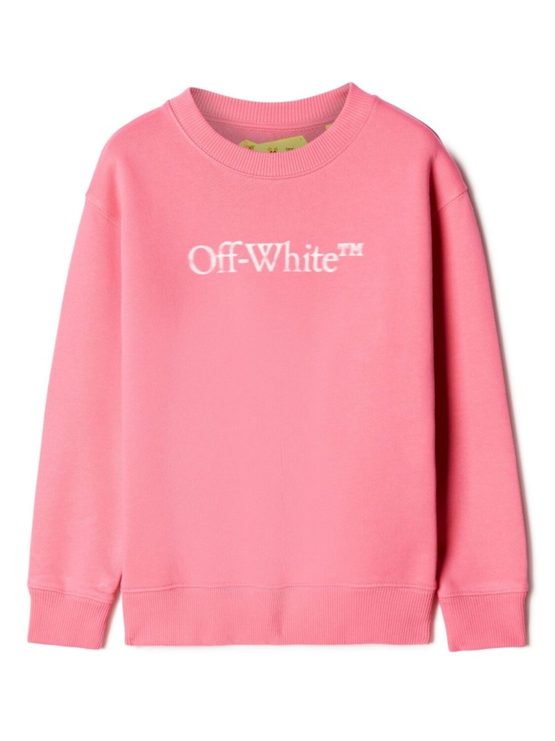 

Off-White Kids толстовка с логотипом, розовый