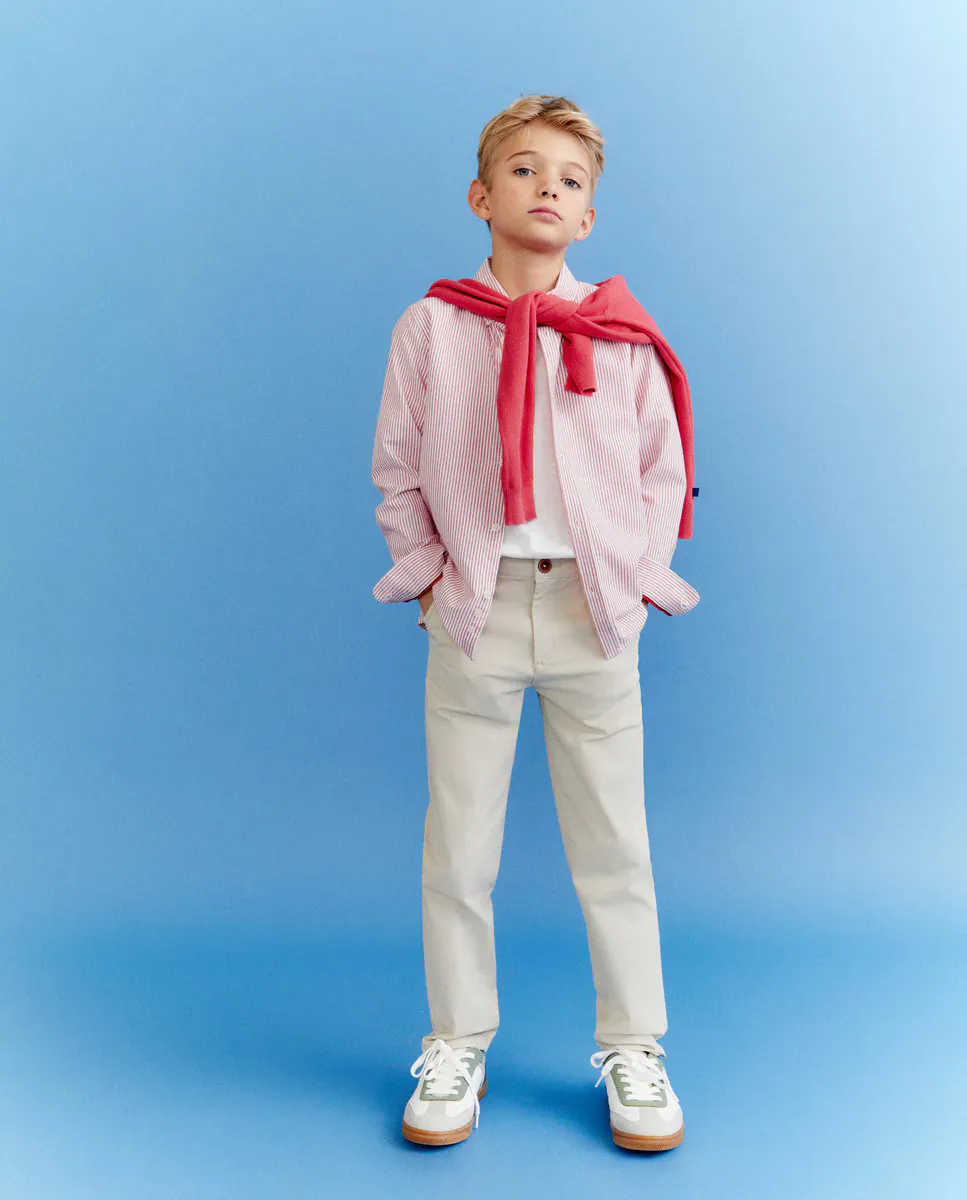 

Брюки чинос для мальчиков Kids El Corte Inglés, цвет Piedra