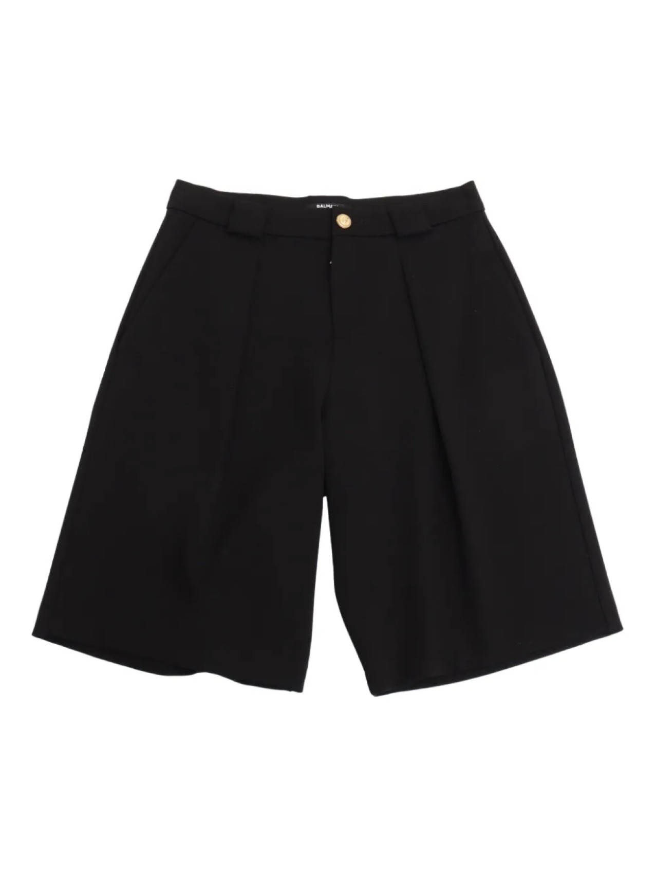 

Детские плиссированные шорты Balmain Balmain Kids, черный