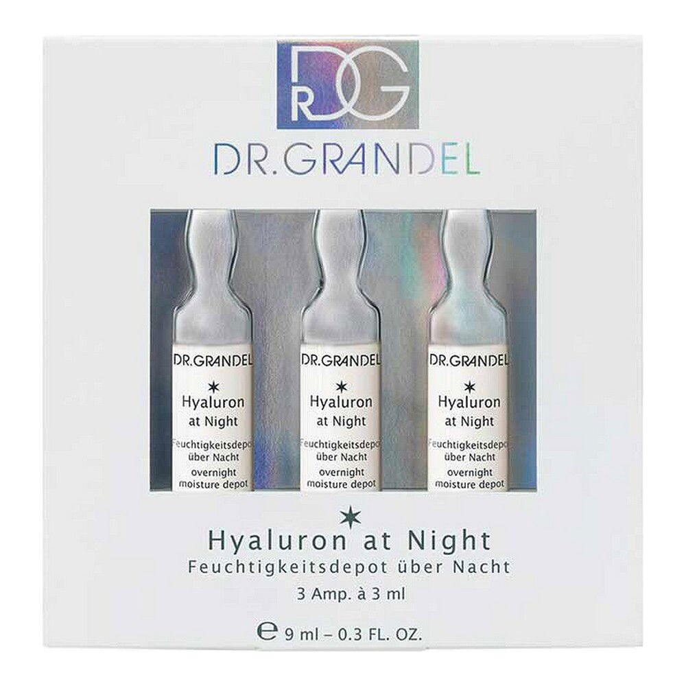 

Крем против морщин Ampollas efecto lifting hyaluron at night Dr. grandel, 3 шт