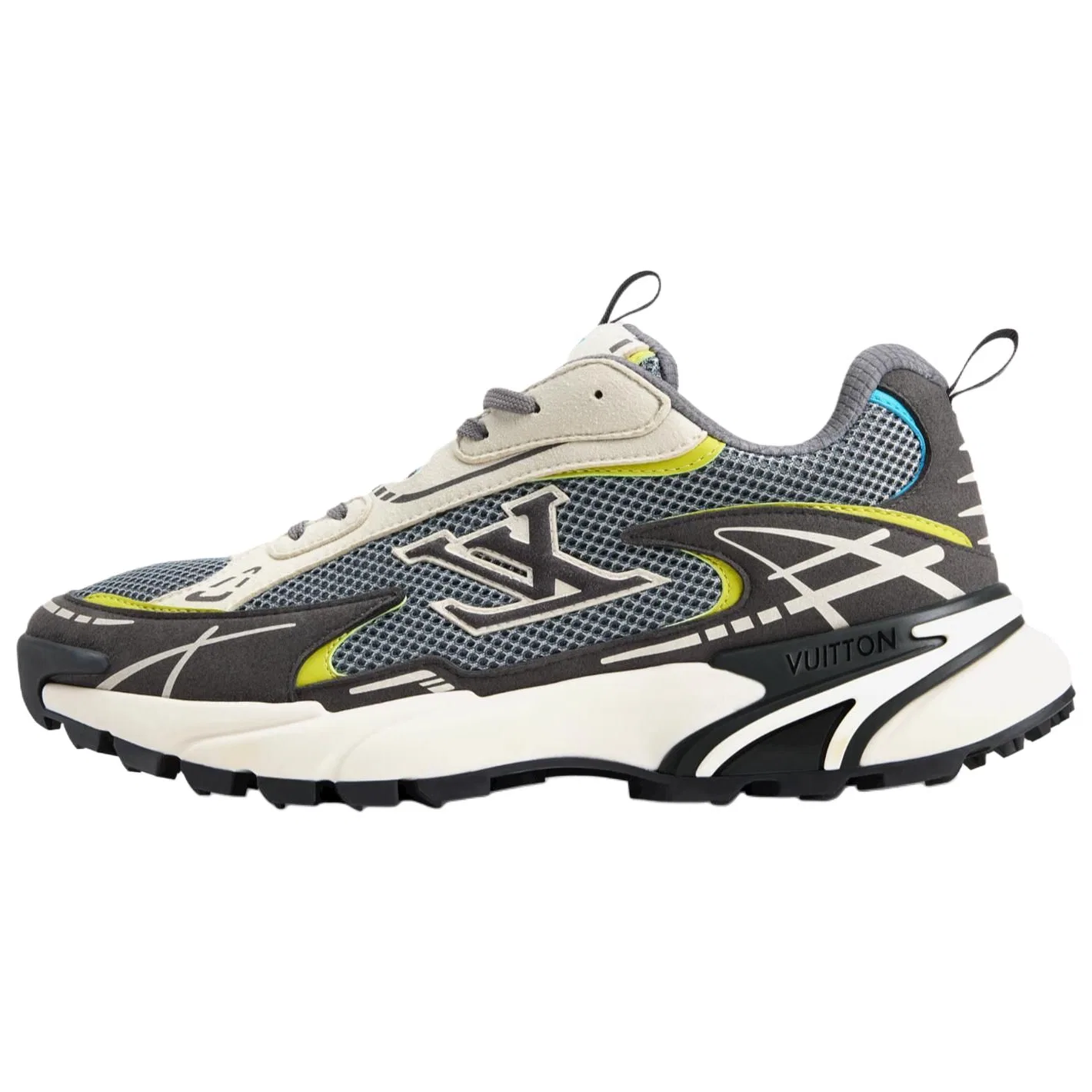 Кроссовки повседневные Tatic Runner Low LOUIS VUITTON серые