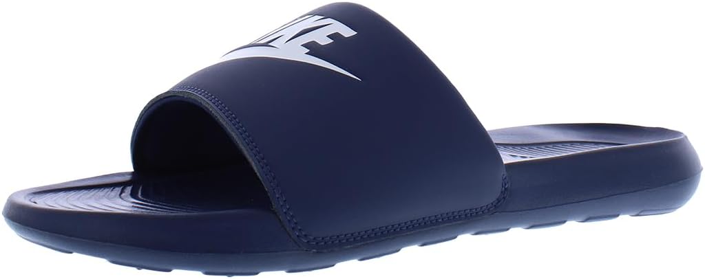 

Мужские шлепанцы Nike Victori One с принтом, белый/синий