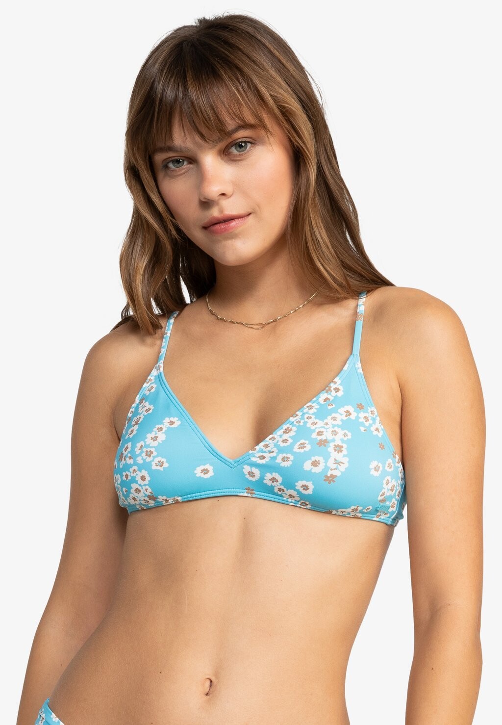 

Верх бикини PRINTED BEACH CLASSICS Roxy, синий