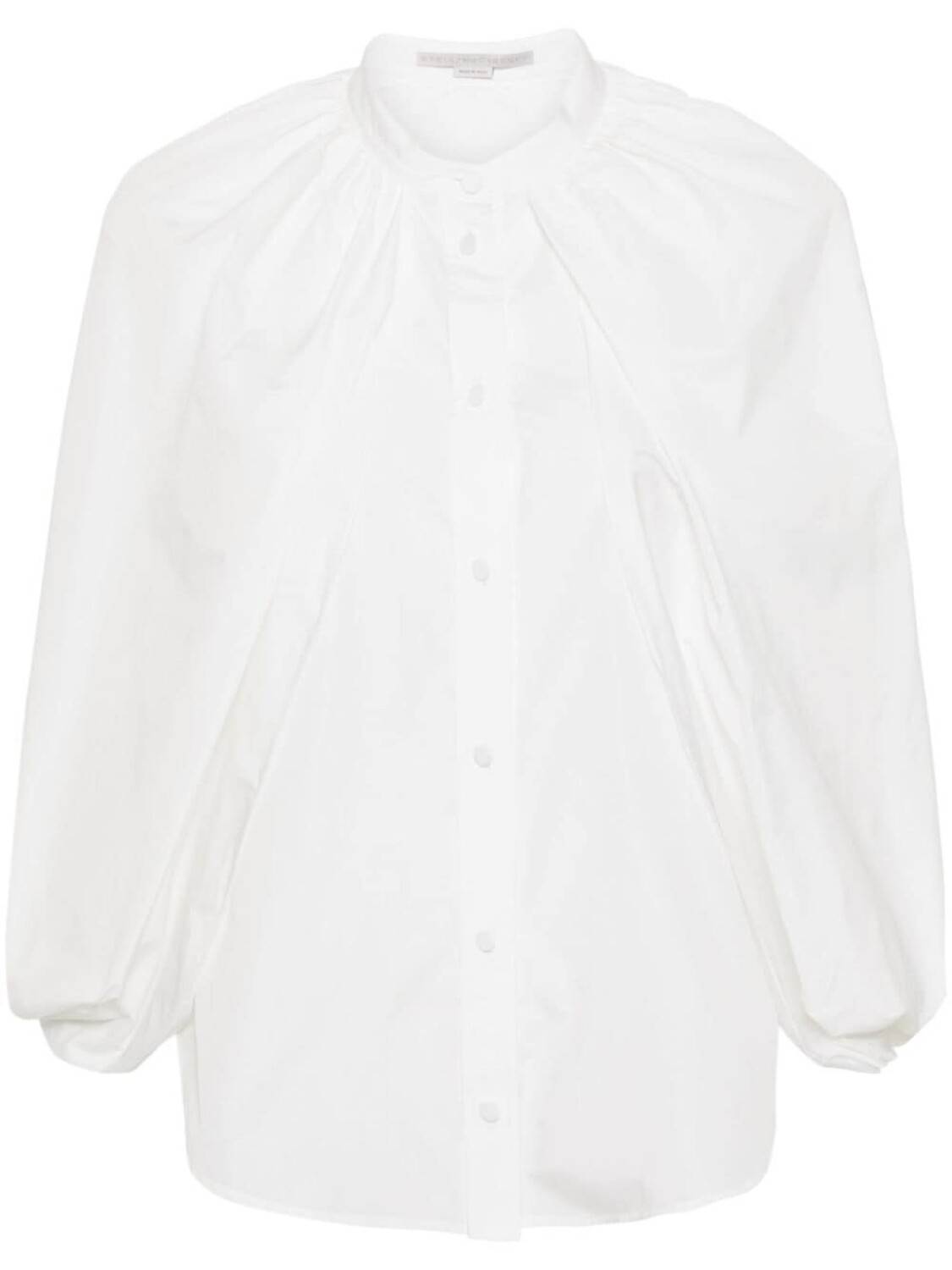 

Stella McCartney рубашка с кейпом, белый