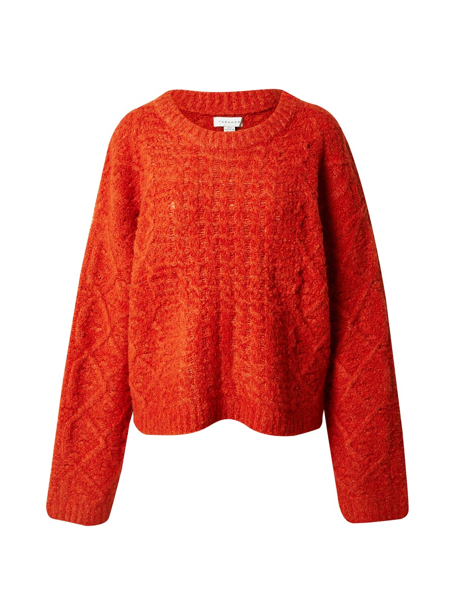 

Тонкий вязаный свитер TOPSHOP Sweater, цвет lobster