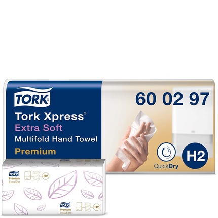 

Xpress Extra Soft Multifold бумажные полотенца для рук 600297 - H2 Premium Tork