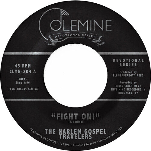 

Сингл 7" Harlem Gospel Travelers: Fight On!
