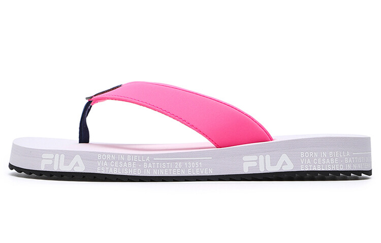 

Шлепанцы и сланцы FILA Core Fashion Slippers 'Pink White' Women's