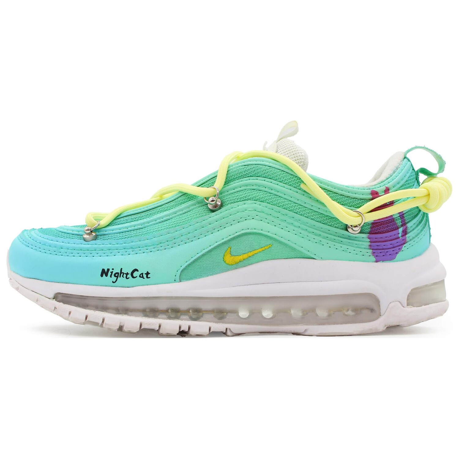 

Кроссовки Air Max 97 унисекс с низким верхом бирюзового цвета Nike